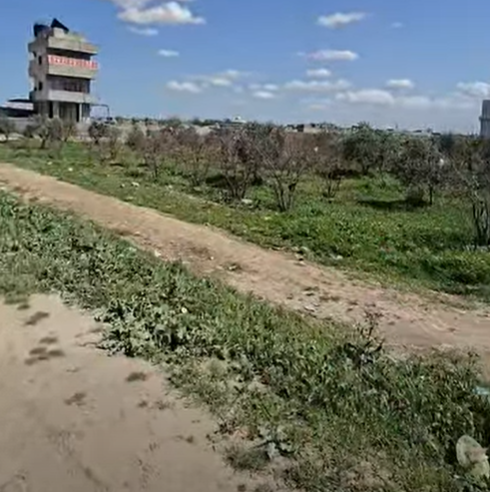 أرض على طريق بزاعة للبيع - 7000 م² - سعر المتر 45